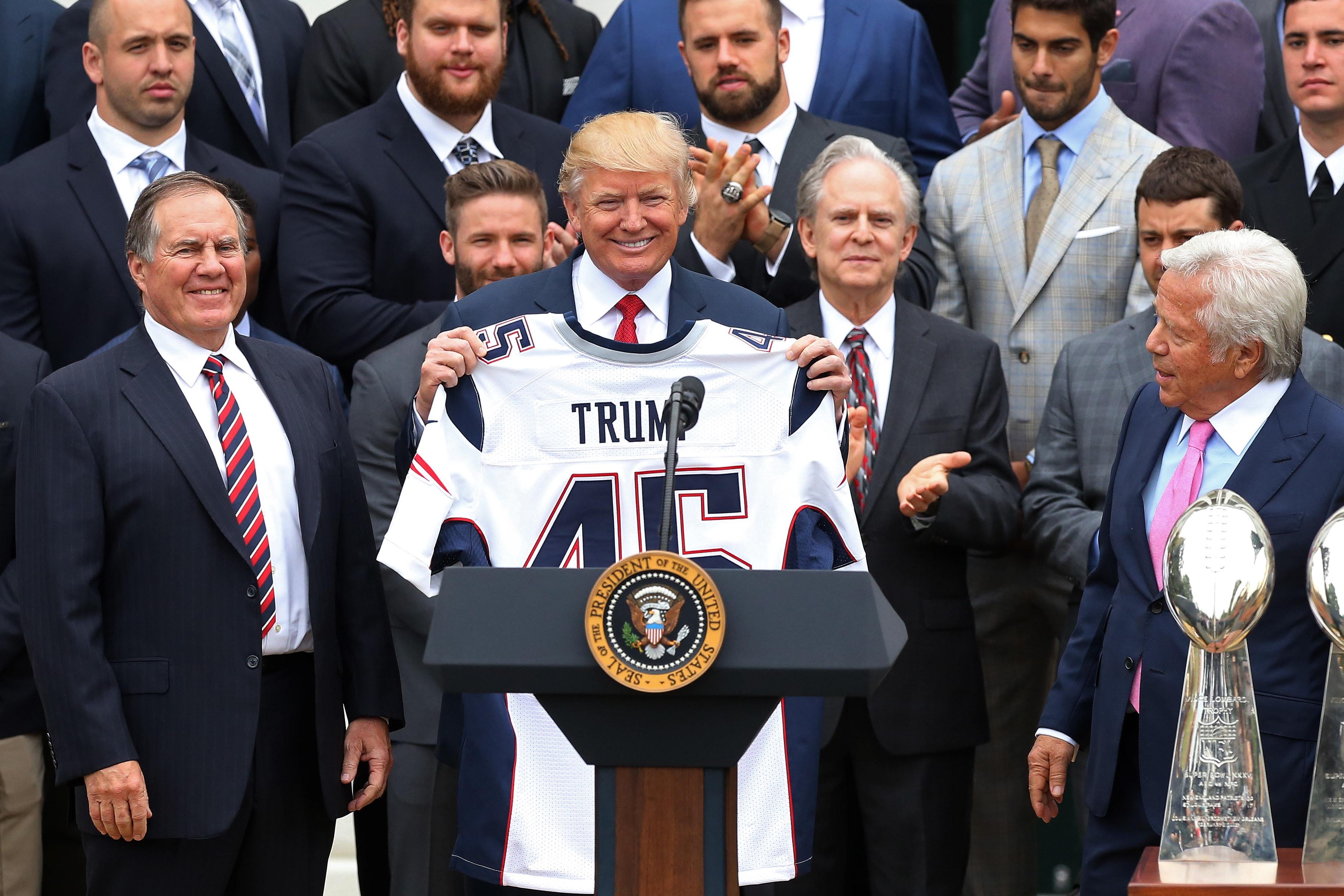 trump packers jersey